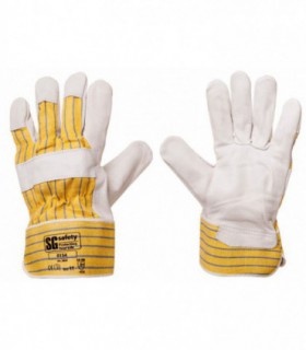 Cowgrain leather work gloves