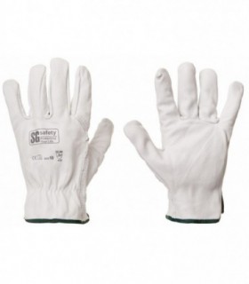 Grain leather driver gloves