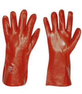 PVC coated work gloves 35cm