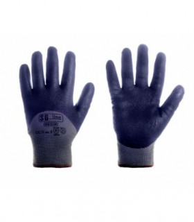 Nitrile coated winter working gloves