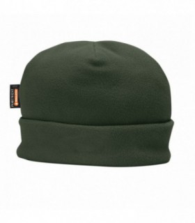 Žieminė flisinė kepurė pašiltinta Insulatex, t. žalia