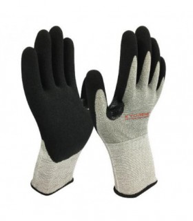 Cut resistant gloves, nitrile microfoam coating, Kyorene7