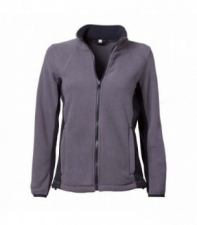 Fleece jacket Grey/Black