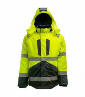 Winter jacket NEW MONTREAL Hi-Vis Yellow/BoNavy