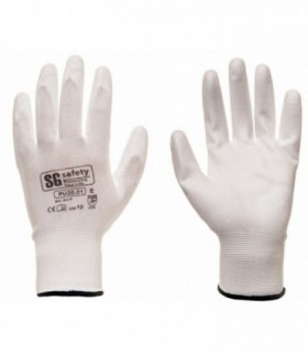 Рабочие перчатки, полиуретановое покрытие