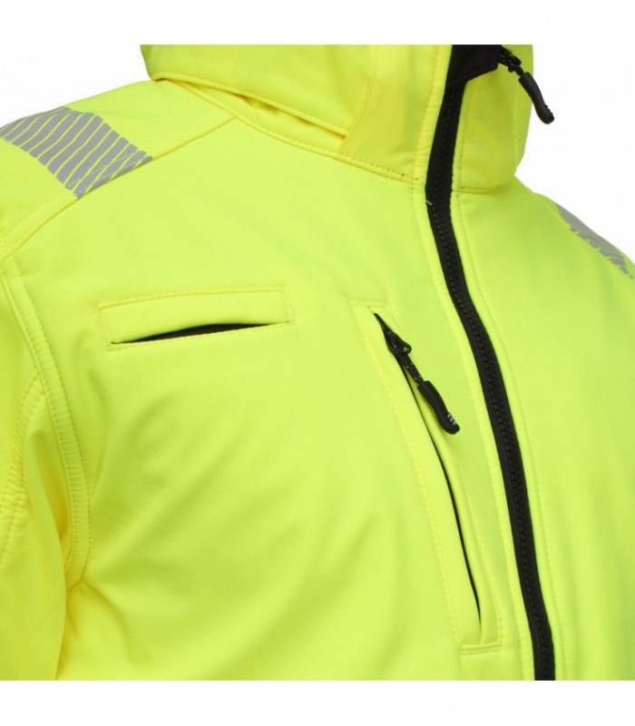 Softshell jacket Hi-vis Yellow/Navy
