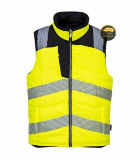 Reversible vest Hi-vis Yellow/Black