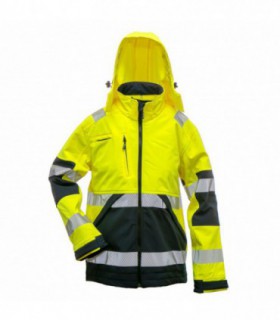 Softshell jacket Hi-vis Yellow/Black