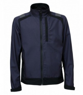 Softshell jacket Blue/Black